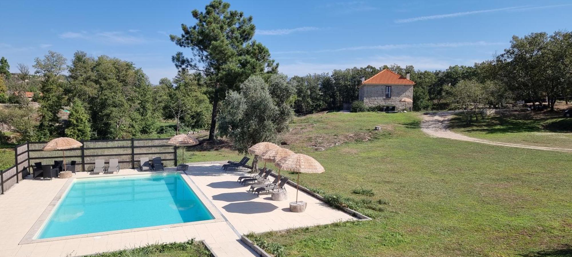 Апартаменты Quinta Da Adarnela Lagares da Beira Экстерьер фото